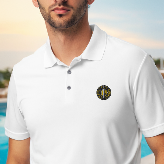 Roman-Shield - Gladiator Insignia Collection - adidas performance polo shirt