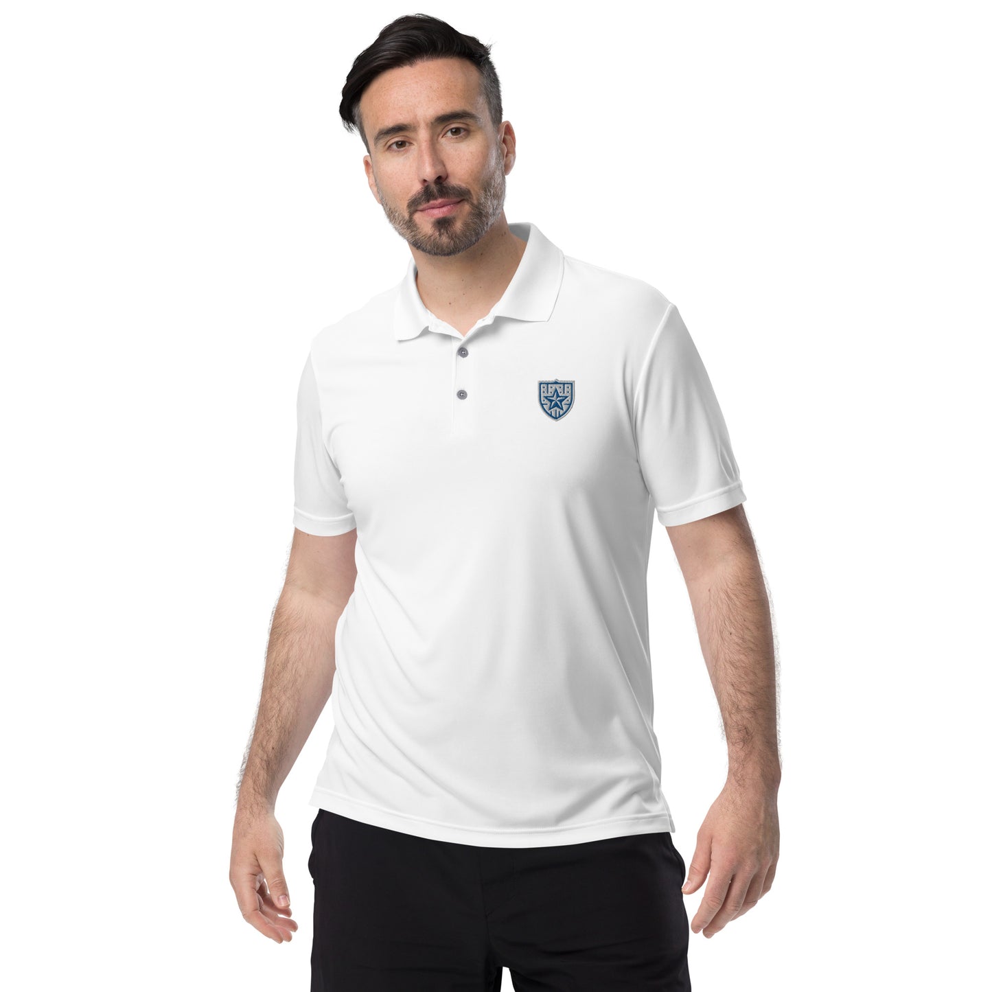 Blue Shield - Gladiator Insignia Collection - adidas performance polo shirt