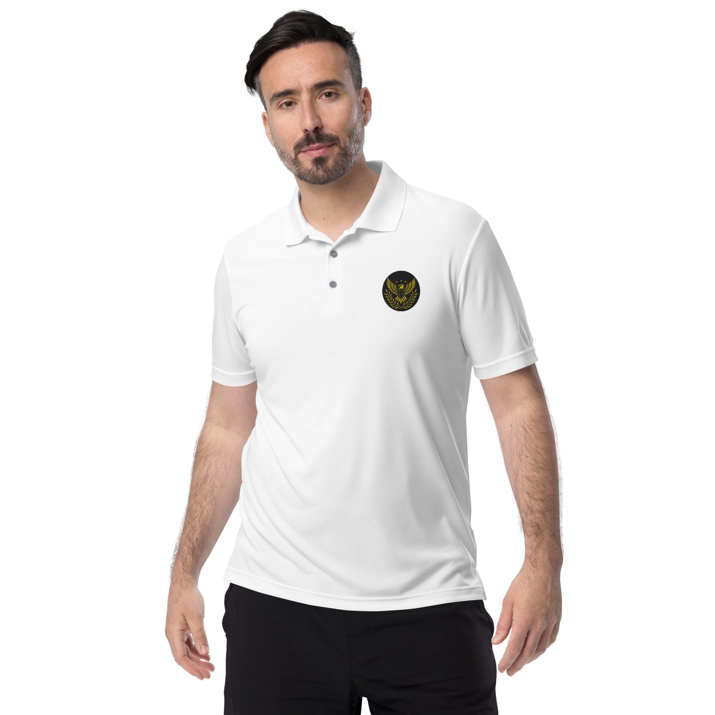 Eagles-Valor Shield - Gladiator Insignia Collection - adidas performance polo shirt